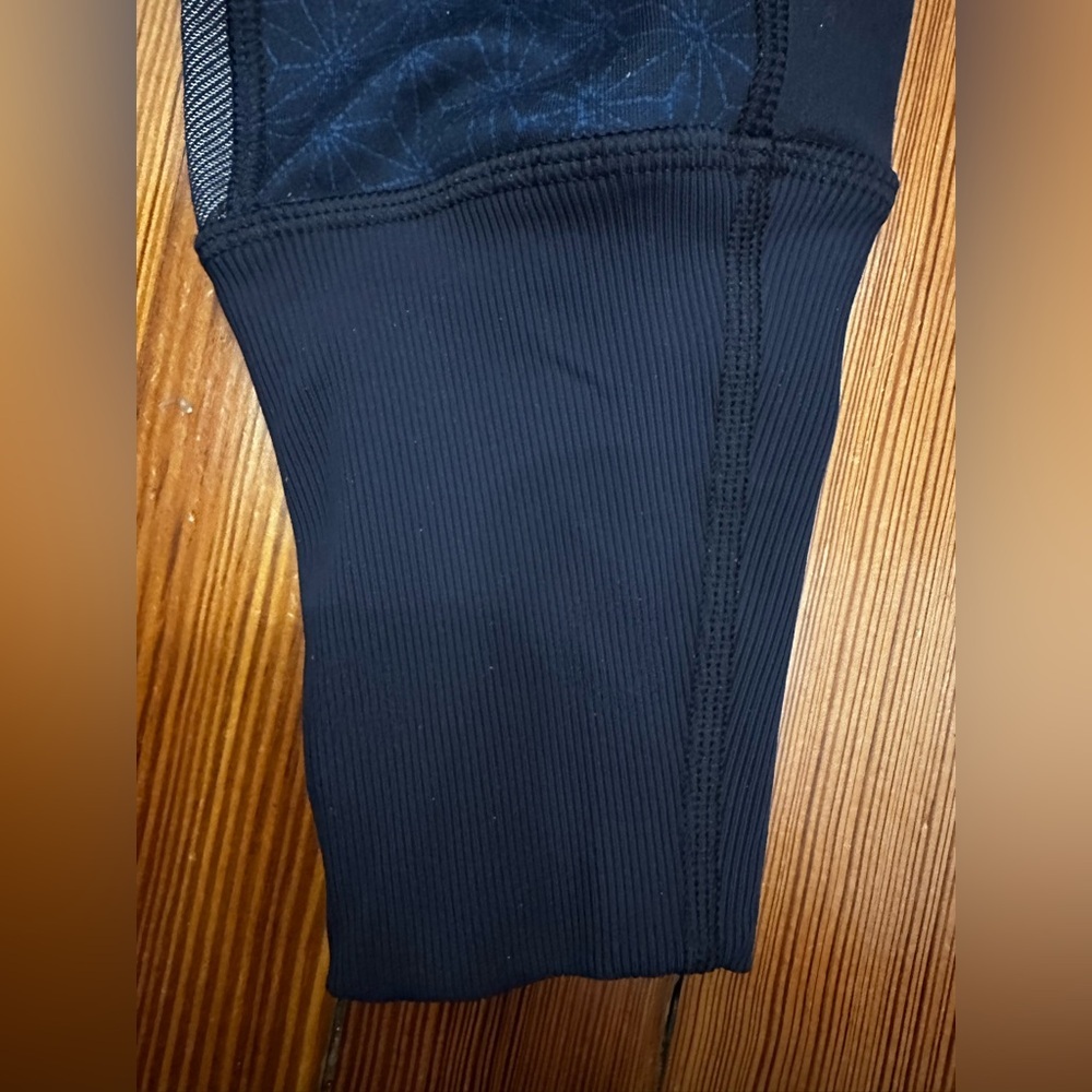 Lululemon Wunder Under Pant *Full-On Luon (Sashiko) Sz 6 - Picture 5 of 8